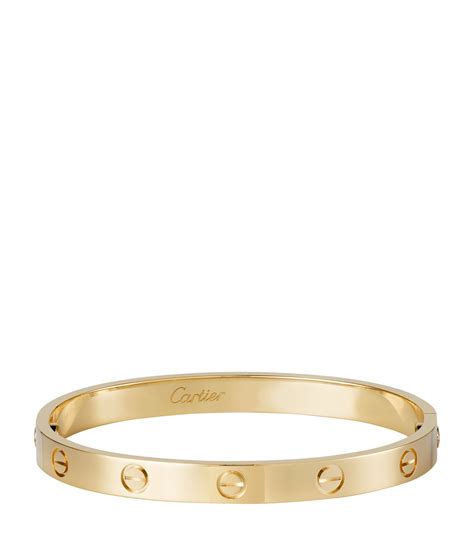 Cartier yellow love bracelet